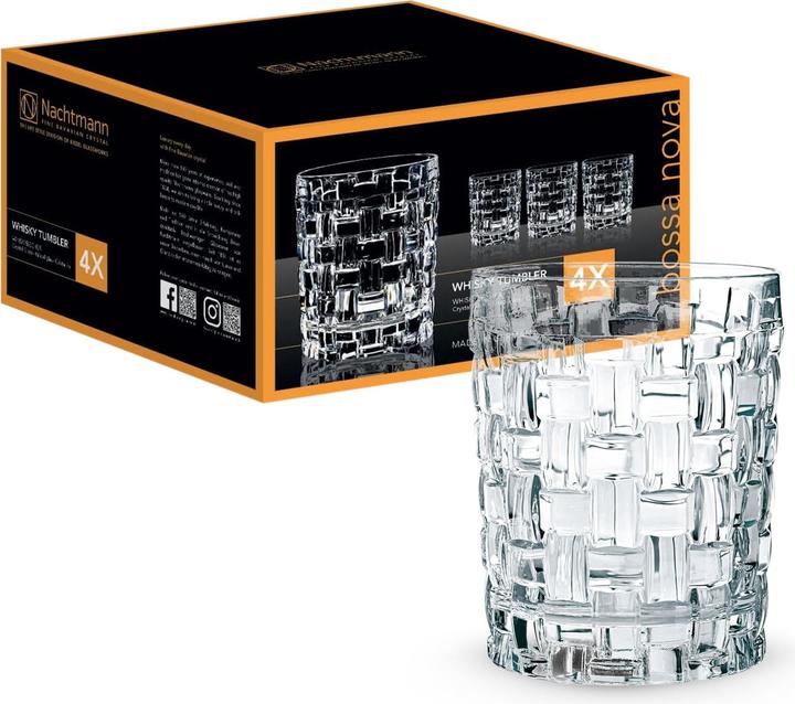 Produktbild Nachtmann Whiskygläser Bossa Nova (3.30 dl, 4 x, Whiskygläser)