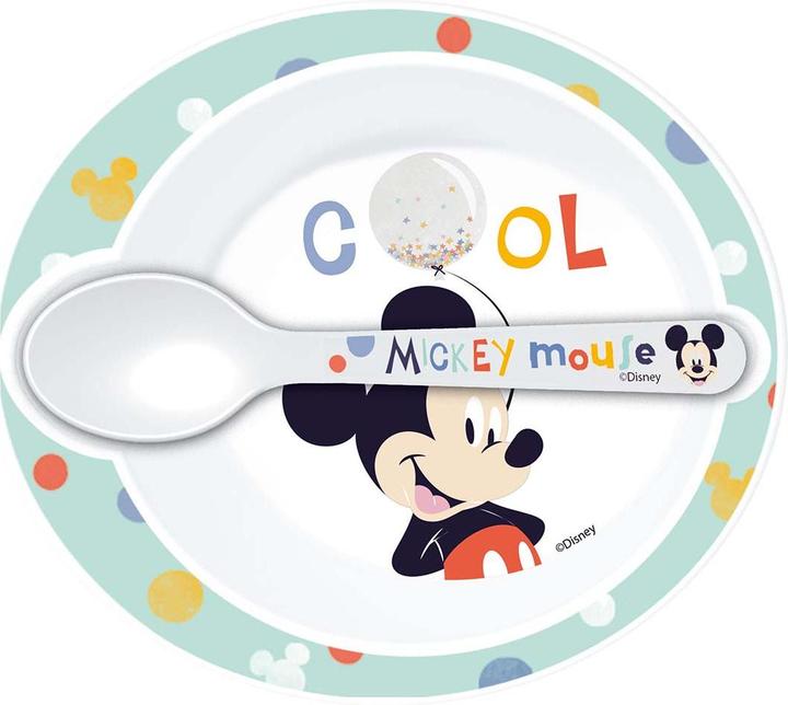 Actual product image Stor Children's tableware set Mickey Mouse set of 2