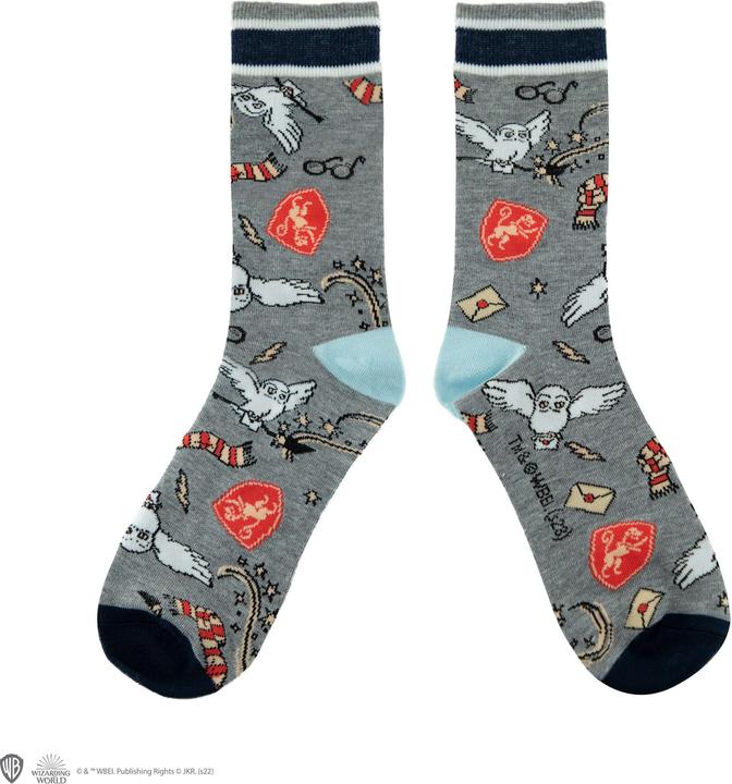 Image du produit Cinereplicas Harry Potter : Chaussettes Hedwig (Lot de 3, 40)