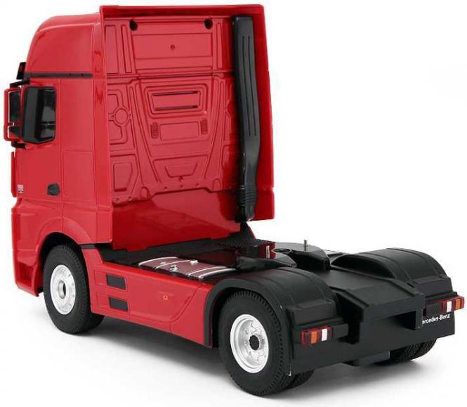Actual product image Rastar Mercedes-Benz Actros Fjernstyret Lastbil + Mercedes AMG GT Bil 2.4G Rød