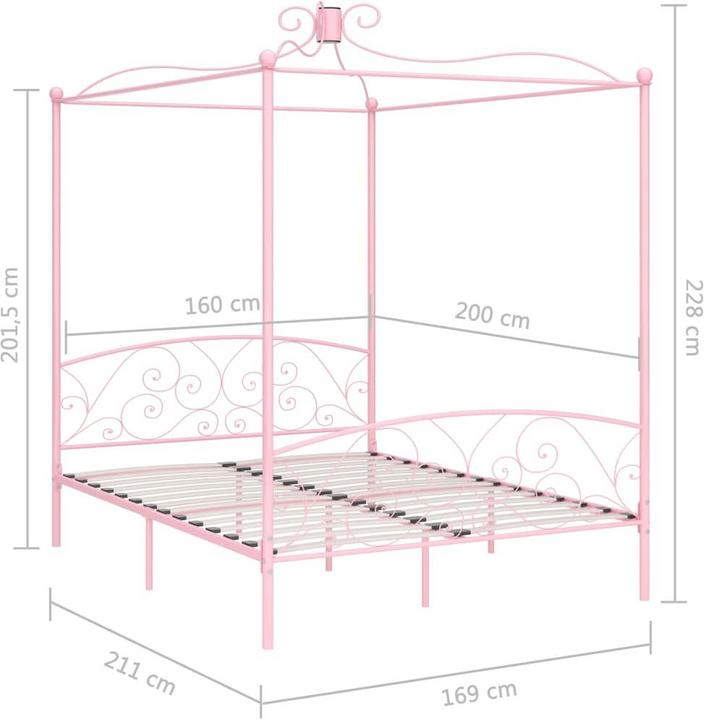 Image du produit vidaXL Bettgestell (160 x 200 cm)
