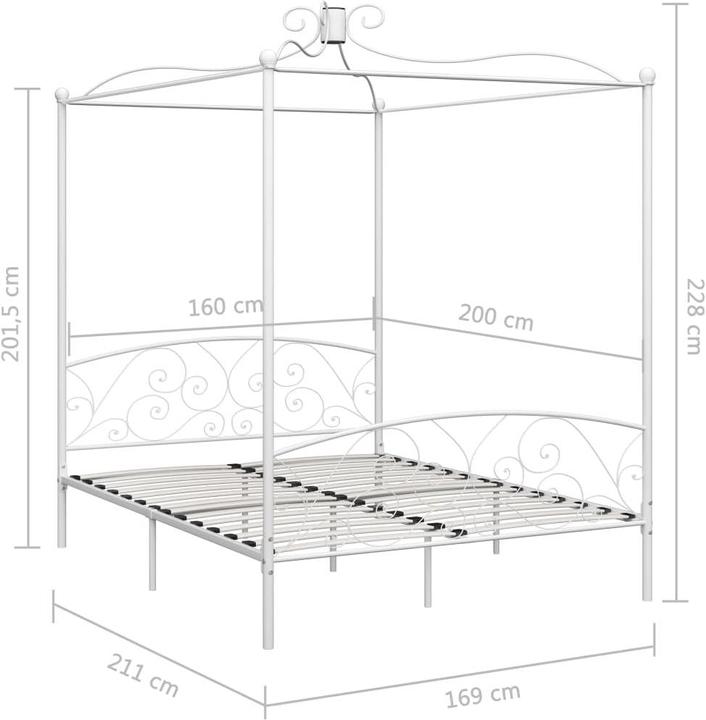 Image du produit vidaXL Bettgestell (160 x 200 cm)