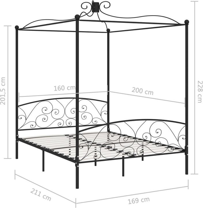 Image du produit vidaXL Bettgestell (160 x 200 cm)