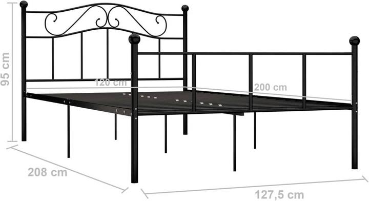 Image du produit vidaXL Bettgestell (120 x 200 cm)