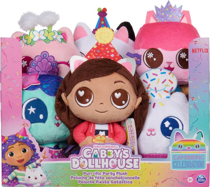 Produktbild Gabby's Dollhouse Plush Celebration (Assortiert) (24.87 cm)