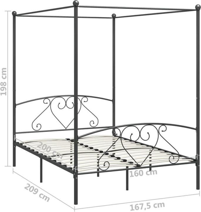 Image du produit vidaXL Bettgestell (160 x 200 cm)