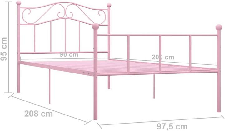 Image du produit vidaXL Bettgestell (90 x 200 cm)