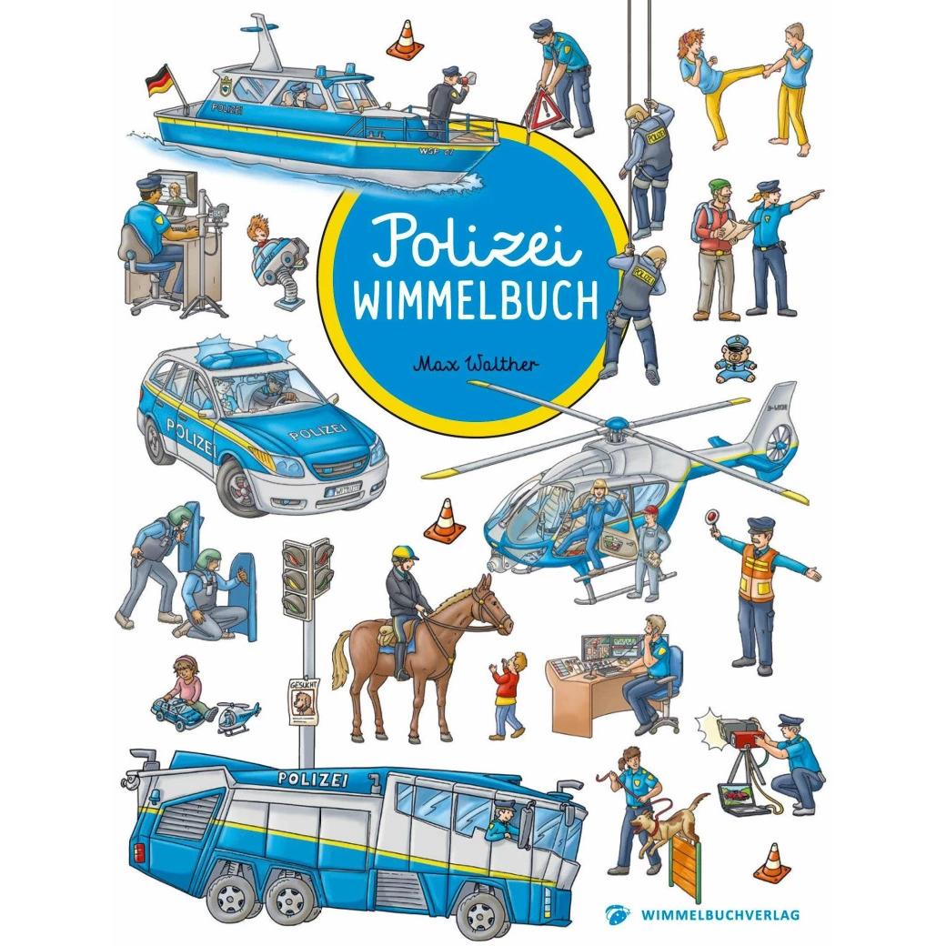 Polizei Pocket, Kinderbücher von Max Walther
