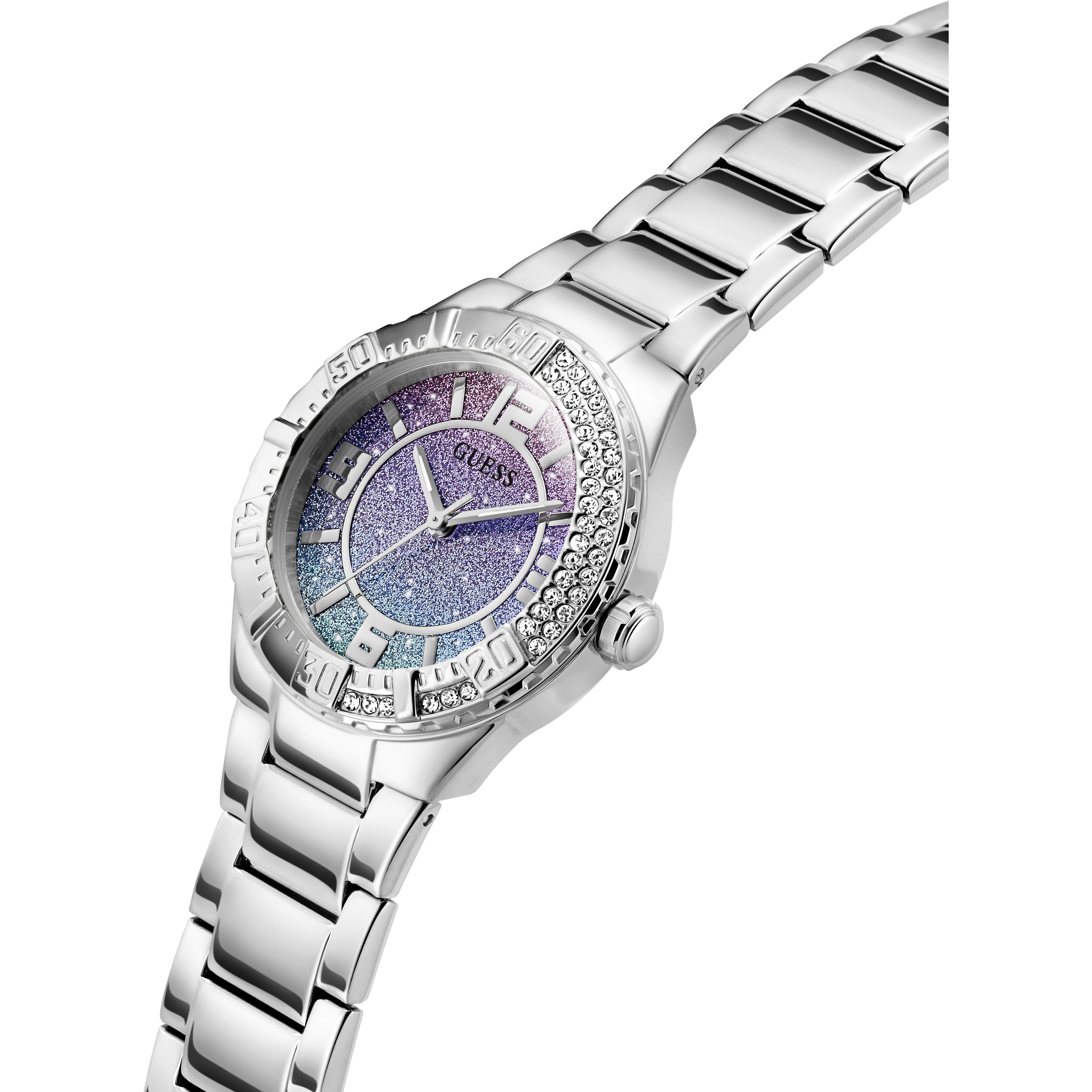 Thumbnail - Guess, Armbanduhr, Sangria, Silber, (36 mm)