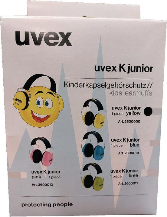 Produktbild Uvex Safety Kapselgehörschützer 29 dB K ju (1 x)