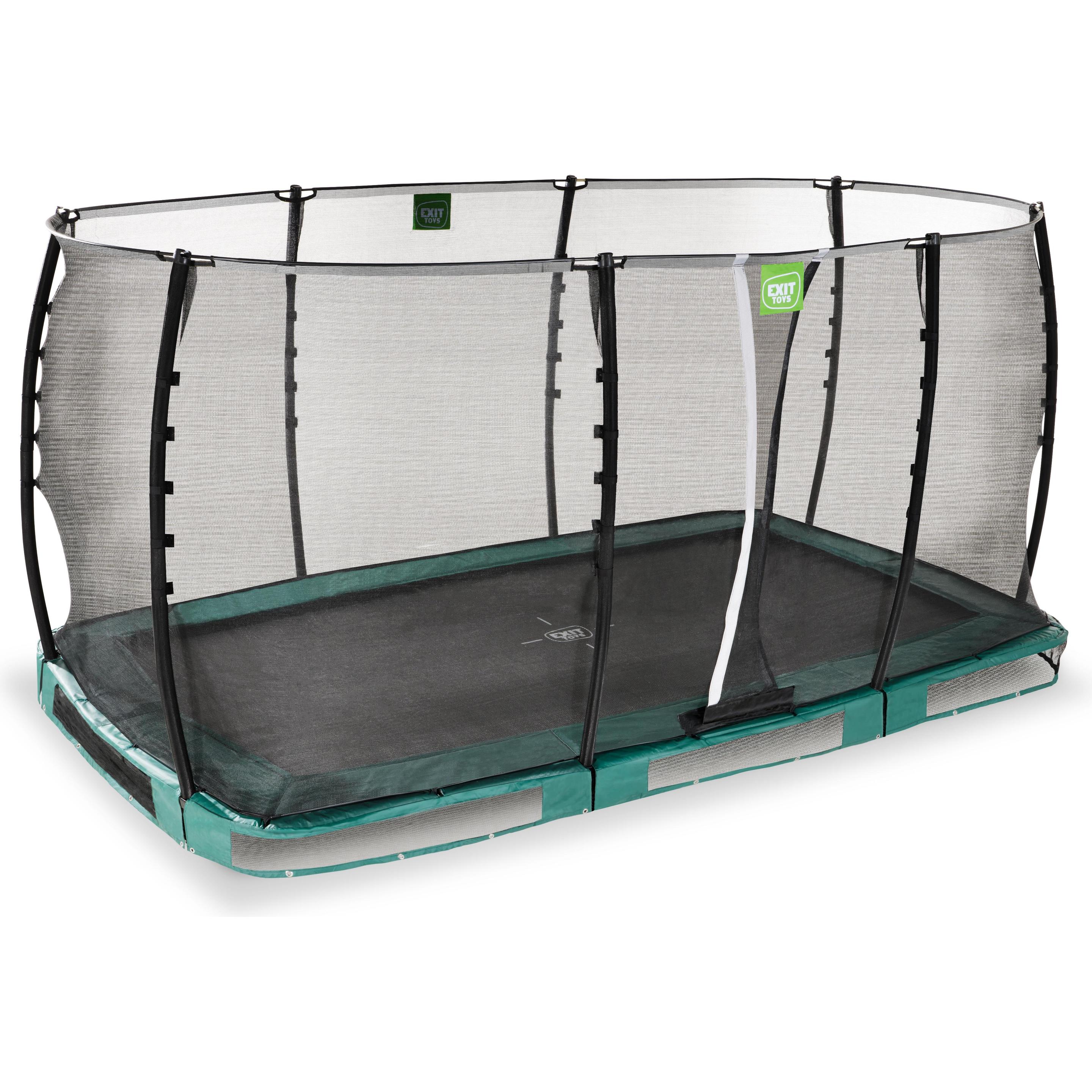 Thumbnail - Exit Allure Classic Bodentrampolin 244x427cm - grün (116242 cm)