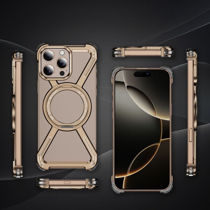 Produktbild OEM Back panel cover Case TITANIUM Escort for IPHONE 15 PRO MAX black (Apple iPhone 15 Pro Max)