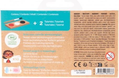 Immagine prodotto Namaki BIO-Schmink-Set 3 Farben Piraten & Marienkäfer -