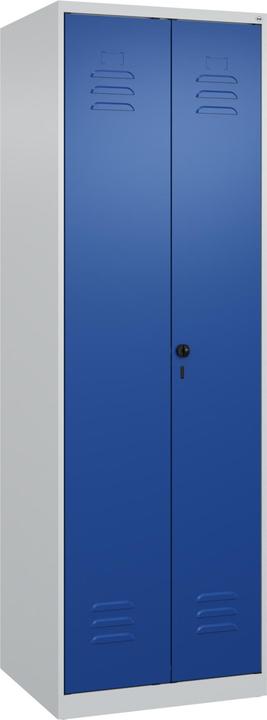 Gentian blue RAL 5010, Light grey RAL 7035