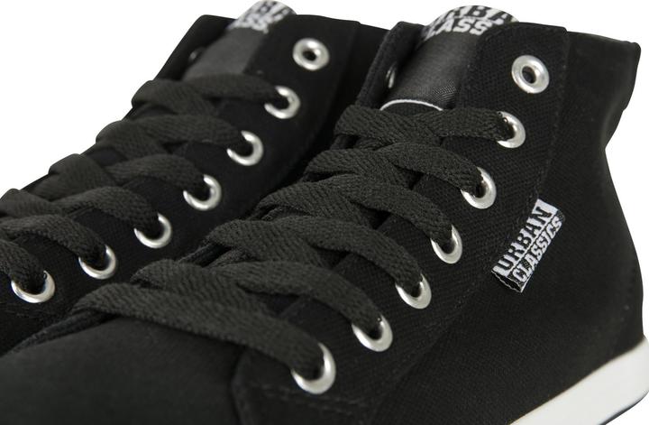 Image du produit Urban Classics High Top Canvas Sneaker black/white 36 (36)