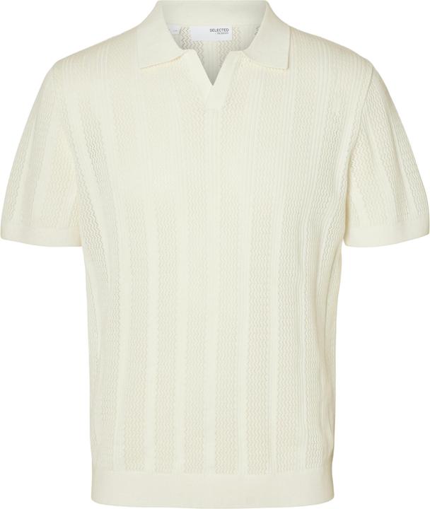 Image du produit Selected 100% Baumwoll Polohemd aus Strick (M)