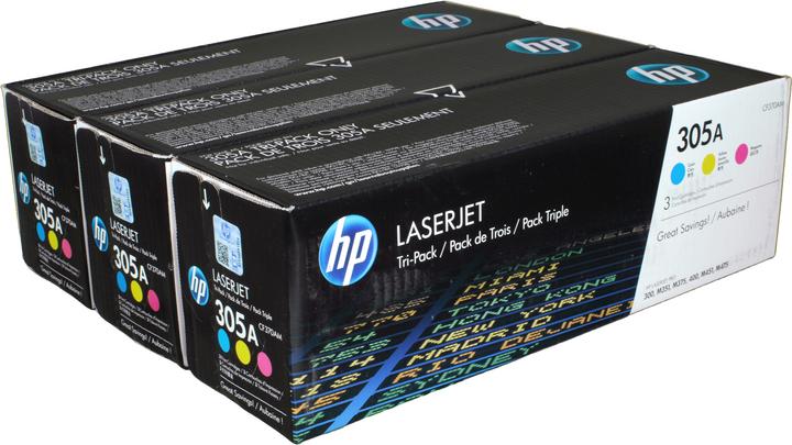 Actual product image HP 305a (M, C, Y)