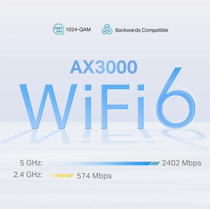 Image du produit TP-Link Deco X50-5G Wi-Fi 6 Mesh Router AX3000 (1-pack)