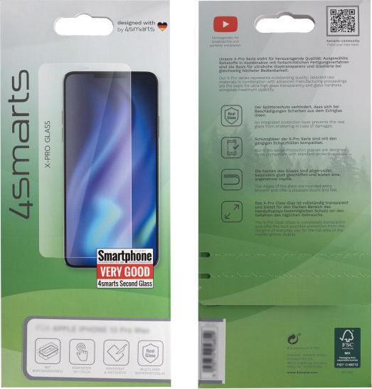 Produktbild 4smarts Second Glass 2.5D (1 Stück, Apple iPhone 14 Pro Max)