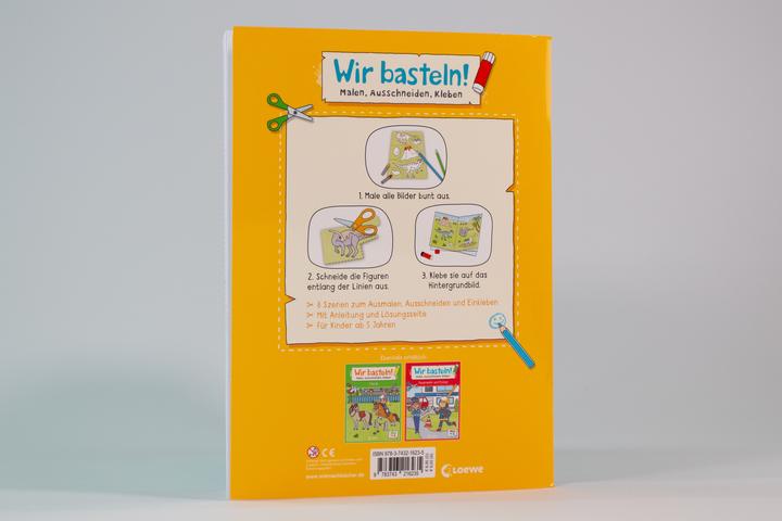 Image du produit Loewe Nous bricolons! à partir de 5 ans - Peinture, découpage, collage - Dinosaures