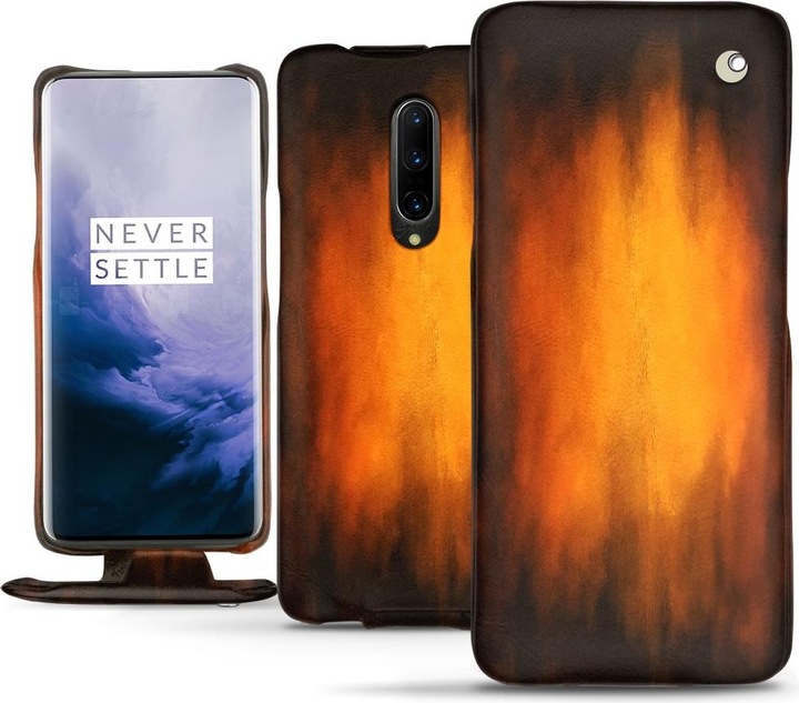 Actual product image Noreve Leather cover vertical (OnePlus 7 Pro)