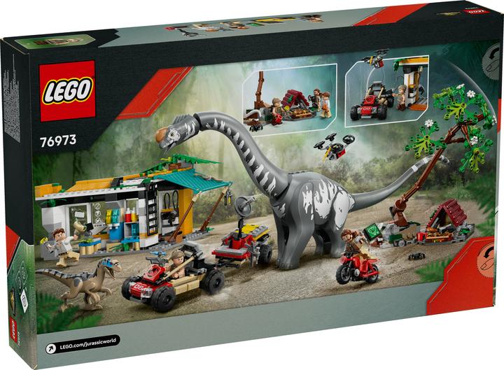 Actual product image LEGO Raptor & Titanosaurus: Grosse Fährtensuche (76973, LEGO Jurassic World)