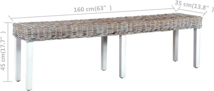Image du produit vidaXL Bank (160 cm)