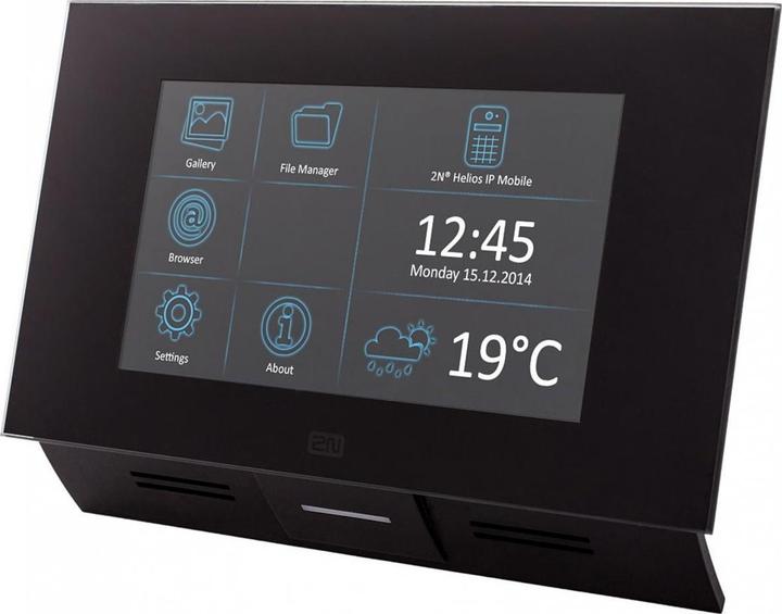 2N Intercom Indoor Touch 2.0 PoE Zwart (Ethernet)