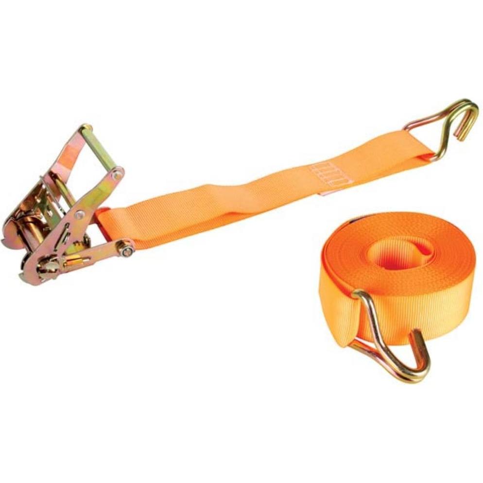 Perel, Spanngurt + Ladungssicherung, SPANNGURT MIT RATSCHE UND HAKEN - MAX. 1000 kg 9 m x 50 mm