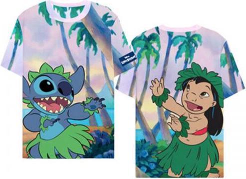 Produktbild Difuzed Lilo & Stitch T-Shirt AOP (S) (S)