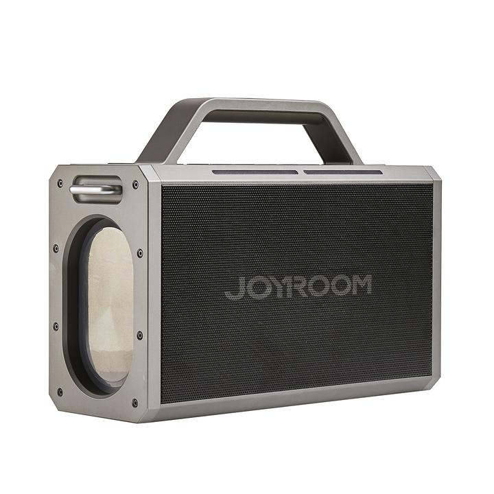 Actual product image Joyroom Pies Series JR-MW03 Wireless Karaoke Speaker with 2 Microphones and Remote Control - Black (20 h)
