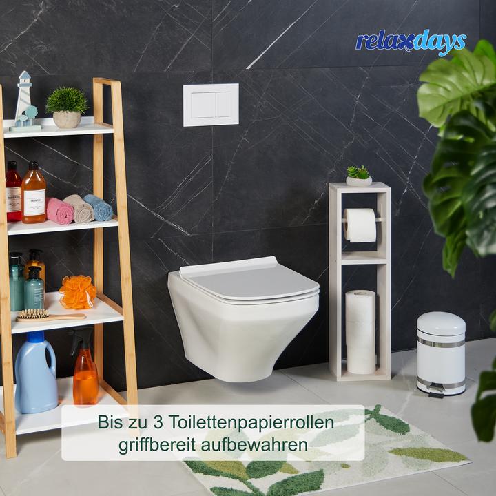 Image du produit Relaxdays Support à papier toilette