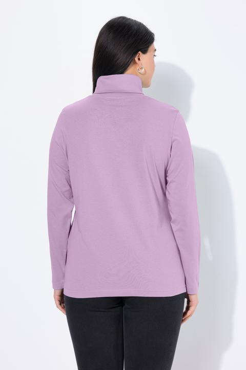 Produktbild Ulla Popken Shirt, Rollkragen, Slim, Langarm (42, 44)