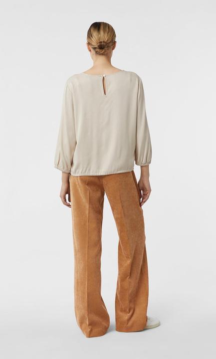 Immagine prodotto Comma Bluse Viskosebluse mit Tunnelzug am Bund (46)