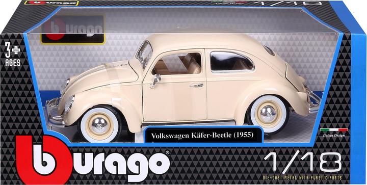 Produktbild Bburago 18-12029 1:18 VOLKSWAGEN KAFERT-BEETLE BLUE (4)