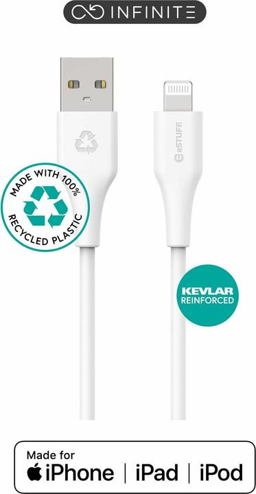 Productafbeelding eSTUFF 100% gerecycled superzacht TPE (1 m, USB 2.0)