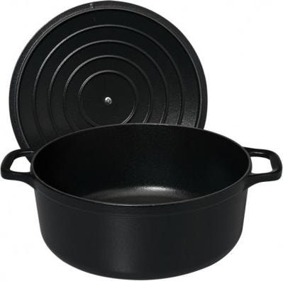 Produktbild Chasseur Braeter 28cm rund matt, Gusseisen 6,10l (28 cm, Bräter + Schmortopf, Gusseisen)