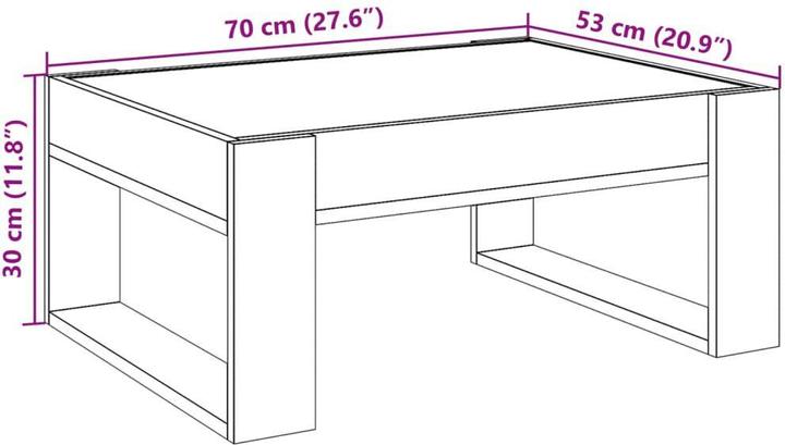 Image du produit vidaXL Livanga (70 x 53 x 30 cm)