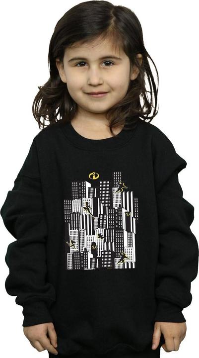 Produktbild Disney The Incredibles Skyline Sweatshirt Mädchen (116)