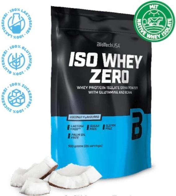 Produktbild Biotech USA Iso Whey Zero (Kokosnuss, 1 Stk., 500 g)