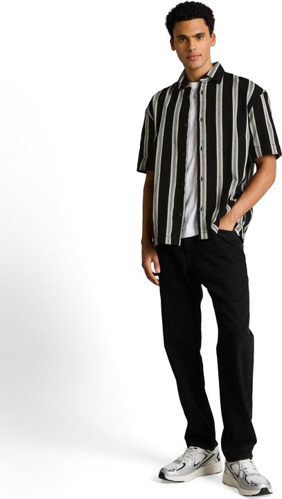 Image du produit Tom Tailor Chemise à manches courtes ample à rayures (XL)