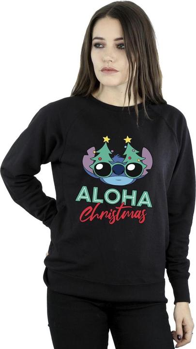 Produktbild Disney Lilo And Stitch Christmas Tree Shades Sweatshirt (L)