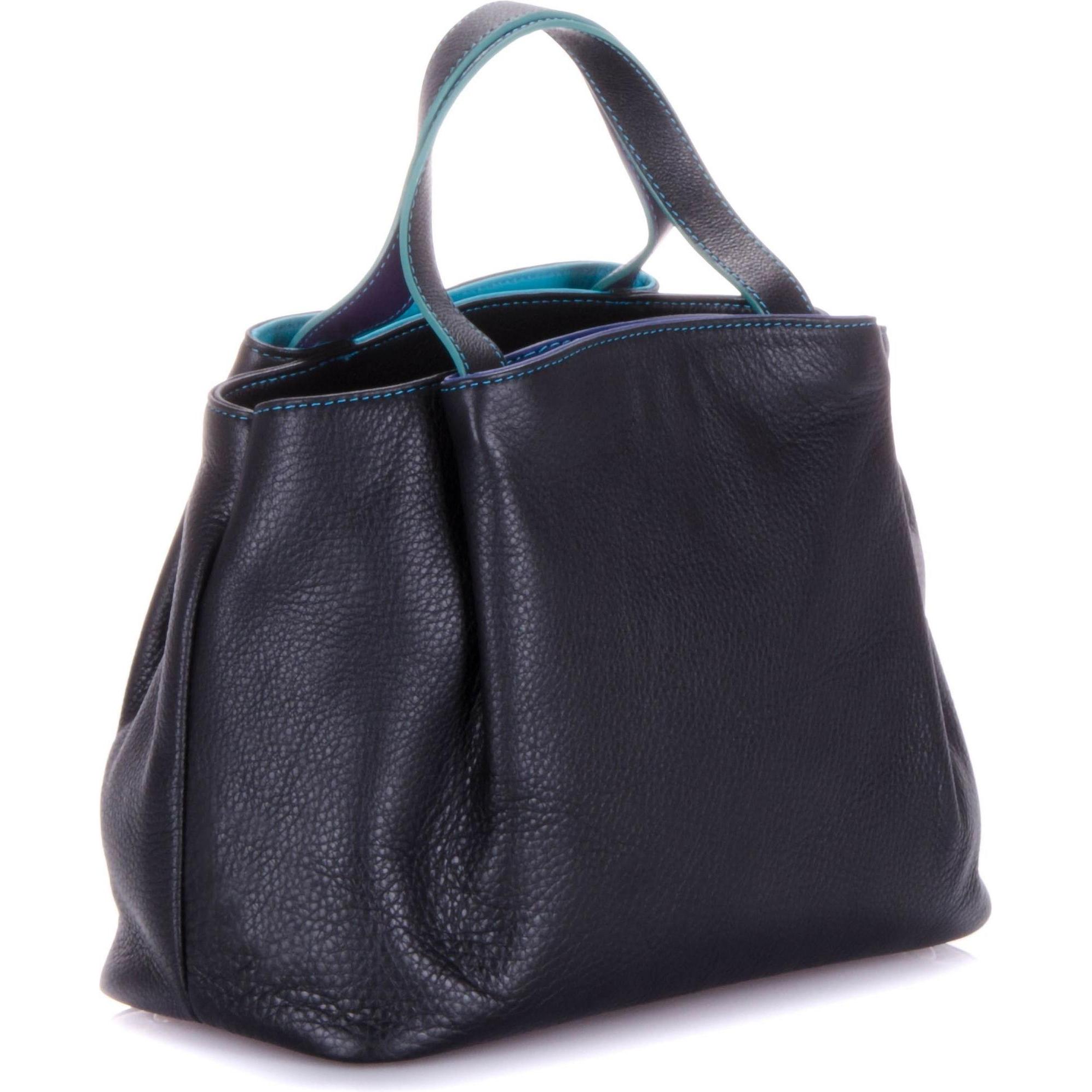 Thumbnail - Mywalit, Handtasche, Handtasche Leder 28 cm, Schwarz