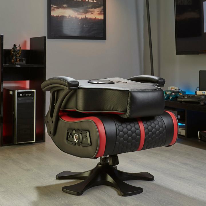 Productafbeelding X Rocker Beeldscherm Evora 2.1 audio sans-fil Noire/Rouge