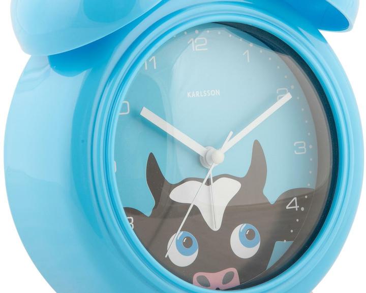Actual product image Karlsson Wecker Kuh Blau, Anzeige: Analog, Detailfarbe: Blau