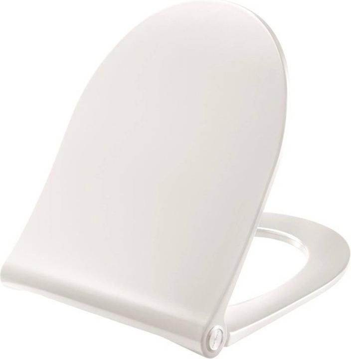 Actual product image Pressalit Toilet seat Sway D2 for V+B O. novo + Subway 1.0 white with soft-closing mechanism and