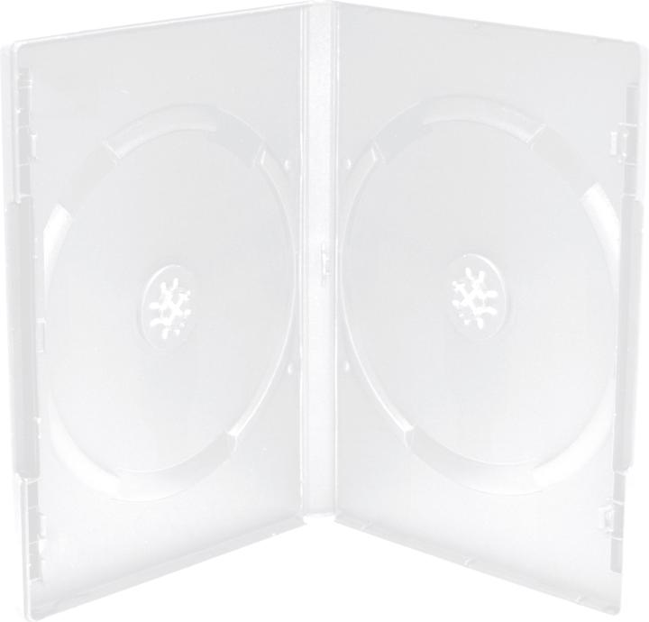 MediaRange DVD blanco hoesje voor 2 Dics machinebewerkbaar