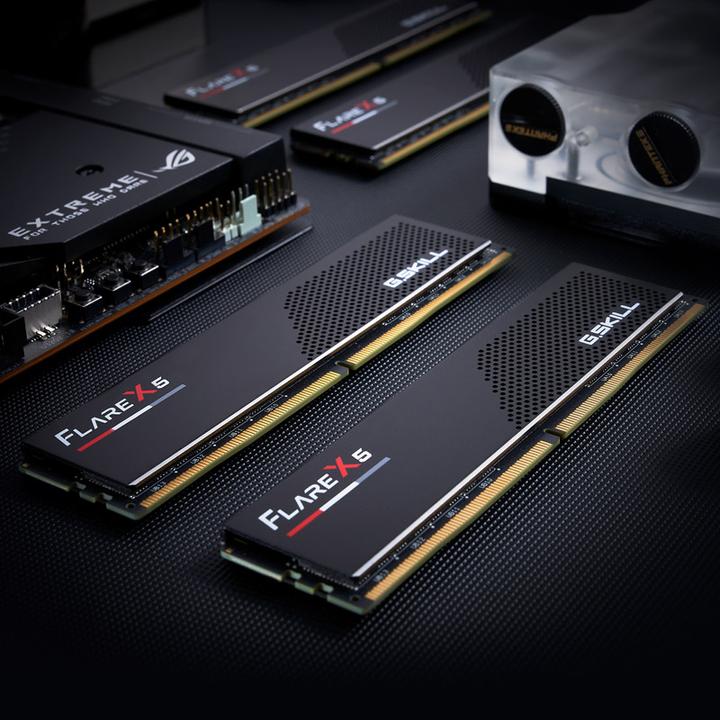 Productafbeelding G.Skill DDR5 PC 6000 CL36 KIT 32-GX2-FX5 MT/s (2 x 16GB, 6000 MHz, DDR5 RAM, DIMM 288 pin)