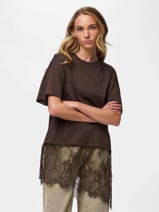 Actual product image Pieces PCMAVE SPITZEN T-Shirt (S)