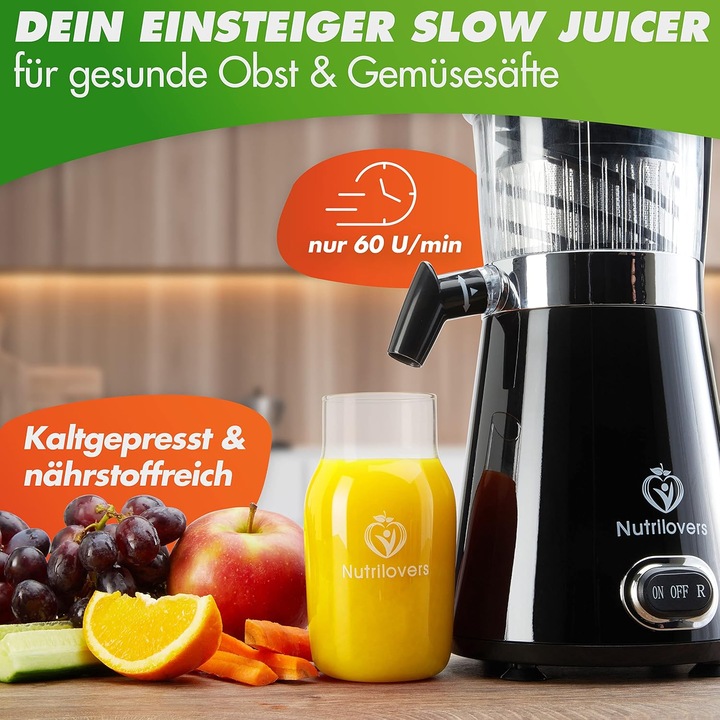Actual product image Nutrilovers Nutri-Press, Black Pepper